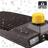 450W LED Pole Light with Dusk to Dawn Photocell, 5700K, AC120-277V, Universal Mount, Bronze, With 20KV Surge Protector, IP65 Waterproof, LED Parking Lot Lights - Outdoor Commercial Area Street Lighting, Gen14
