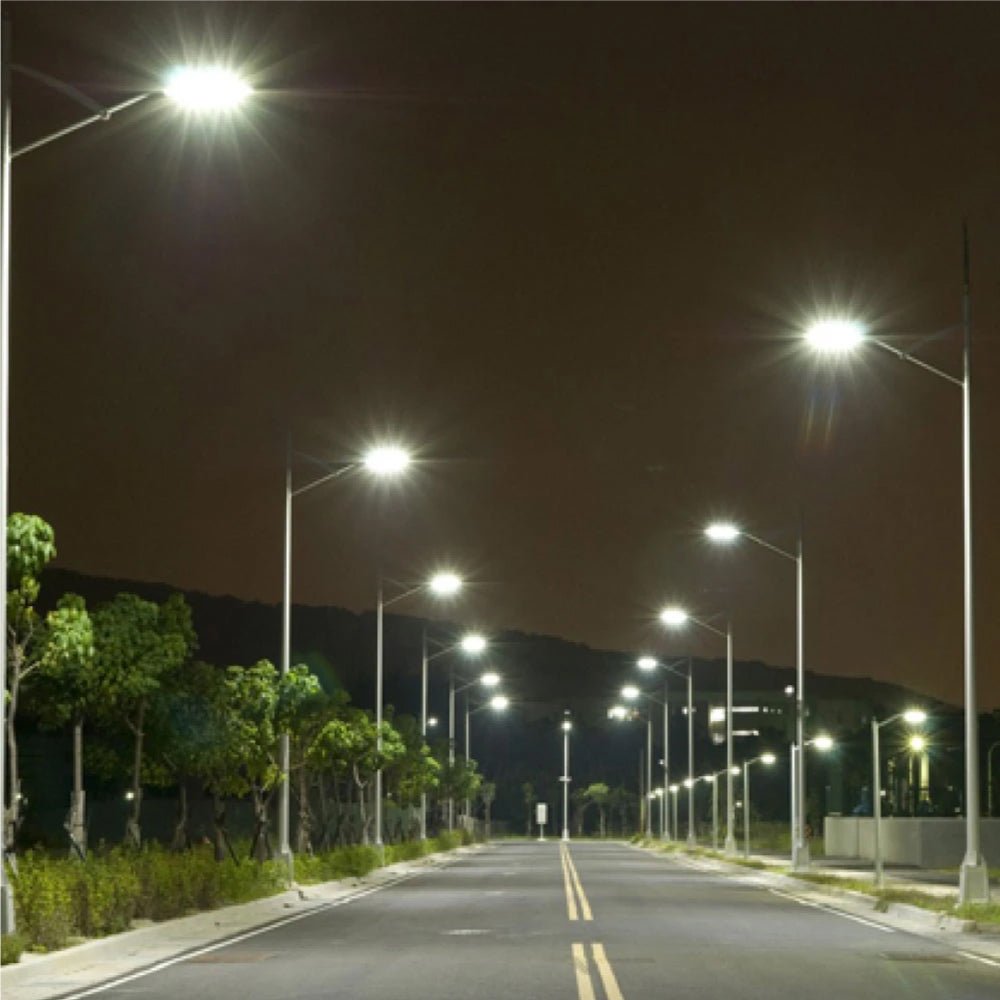 450W LED Pole Light with Dusk to Dawn Photocell, 5700K, AC120-277V, Universal Mount, Bronze, With 20KV Surge Protector, IP65 Waterproof, LED Parking Lot Lights - Outdoor Commercial Area Street Lighting, Gen14