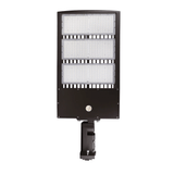 450W LED Pole Light with Dusk to Dawn Photocell, 5700K, AC120-277V, Universal Mount, Bronze, With 20KV Surge Protector, IP65 Waterproof, LED Parking Lot Lights - Outdoor Commercial Area Street Lighting, Gen14