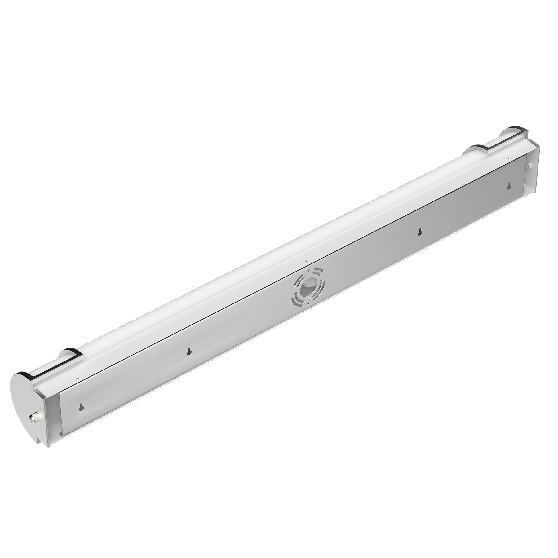 Half Cylinder Bathroom Light Fixtures, CCT Changeable, Dimmable , Brushed Nickel Finish, Bathroom Vanity Lighting