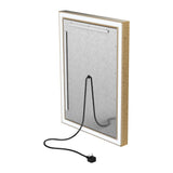 Frontlit/Backlit LED Lighted Bathroom Vanity Mirror with Frame, Anti-Fog, Touch Button, CRI 90+, Adjustable CCT & Memory, Magnum Style