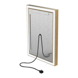Frontlit/Backlit LED Lighted Bathroom Vanity Mirror with Frame, Anti-Fog, Touch Button, CRI 90+, Adjustable CCT & Memory, Magnum Style