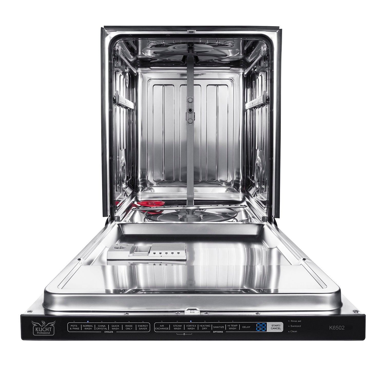 KUCHT Professional 24 in. Top Control Dishwasher Panel Ready