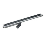 50W Solar LED Street Light ; 6500K AC100-277V ; Silver