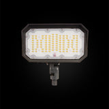 50W/40W/30W Watt Adjustable LED Flood Light Outdoor 4000K/5000K/5700K CCT Changeable, Knuckle Mount, UL & DLC 5.1 Premium, Bronze, IP65, For Gardens, Court, Lawn, Patio as well as LED Security Light