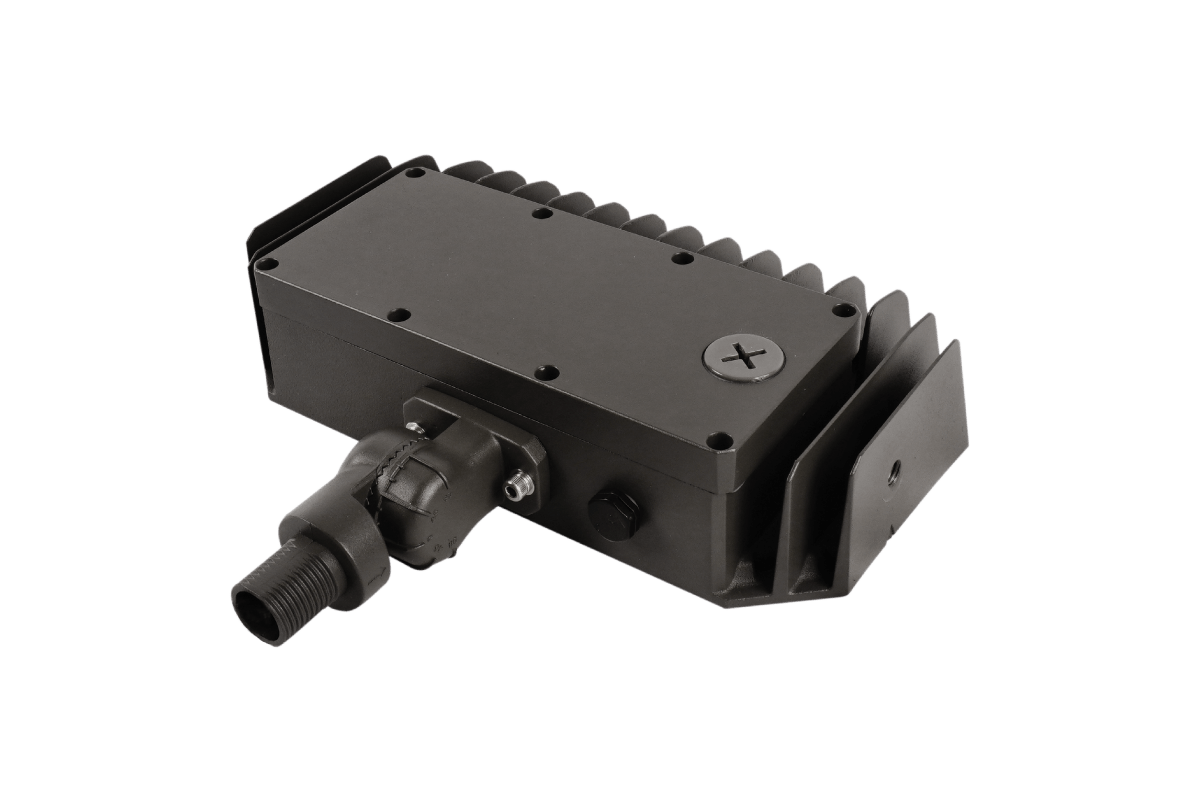 50W/40W/30W Watt Adjustable LED Flood Light Outdoor 4000K/5000K/5700K CCT Changeable, Knuckle Mount, UL & DLC 5.1 Premium, Bronze, IP65, For Gardens, Court, Lawn, Patio as well as LED Security Light