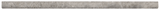 5/8 X 12 In Ritz Gray Polished Marble Pencil