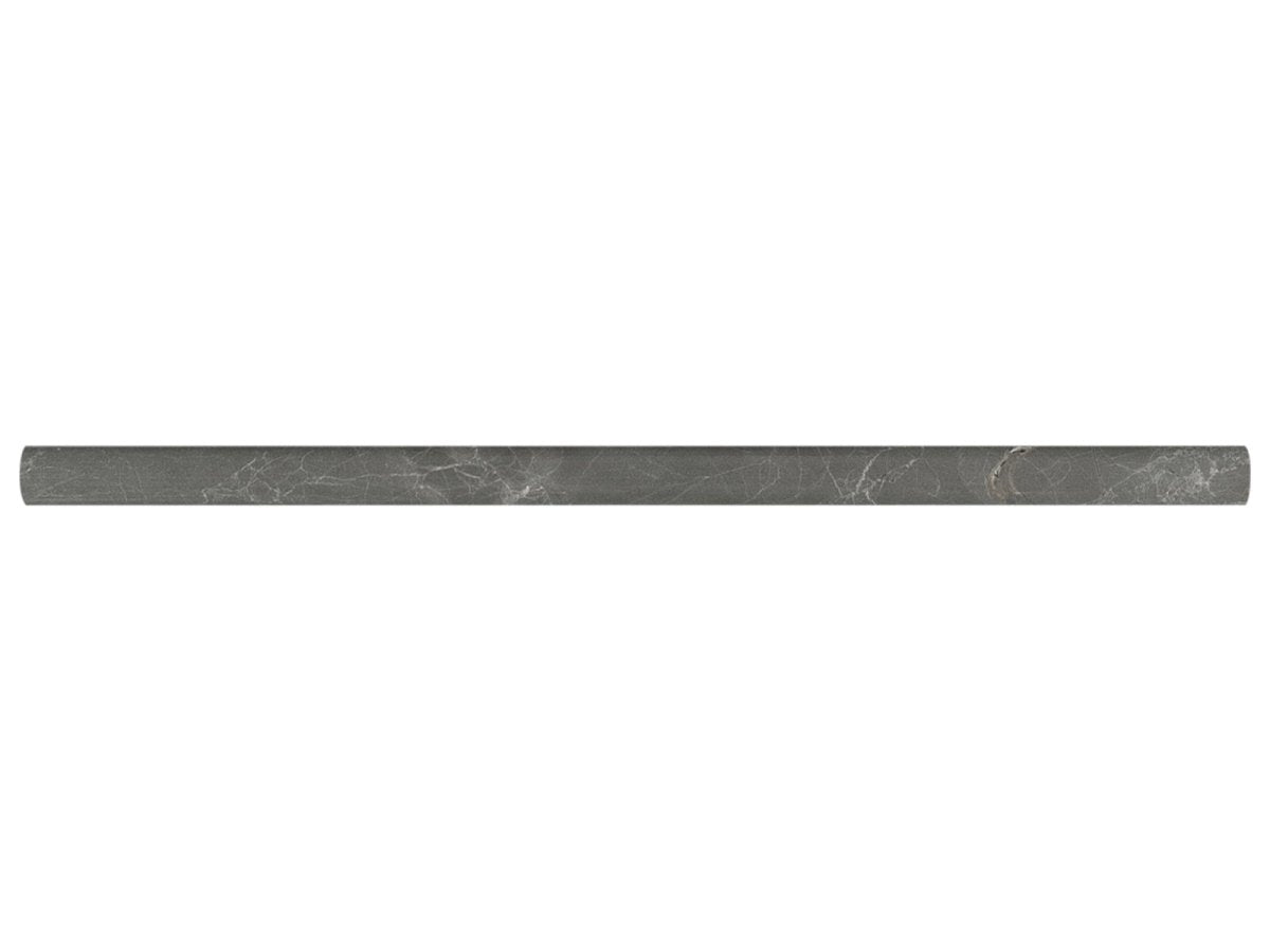 5/8 X 12 In Stark Carbon Polished Marble Pencil