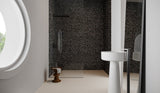 5/8 X 5/8 In Glass Stone Bliss Blend Midnight Mosaic