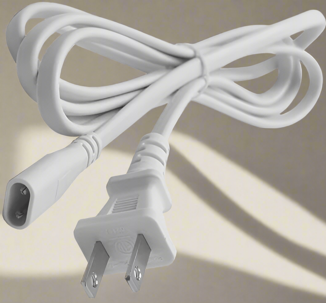 5FT-Hex-Power-Cord With Plug for Honeycomb Lighting/ Hexagon Garage Light Fixture