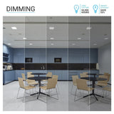 6" 12W LED Slim Panel Recessed Ceiling Light CCT Changeable 2700k/3000K/3500K/4000K/5000K, with Junction Box, Square