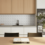 6 In Hexagon La Marca Onyx Honed Glazed Porcelain Mosaic Tile