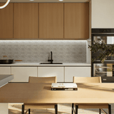 6 In Hexagon La Marca Paradiso Honed Glazed Porcelain Mosaic Tile