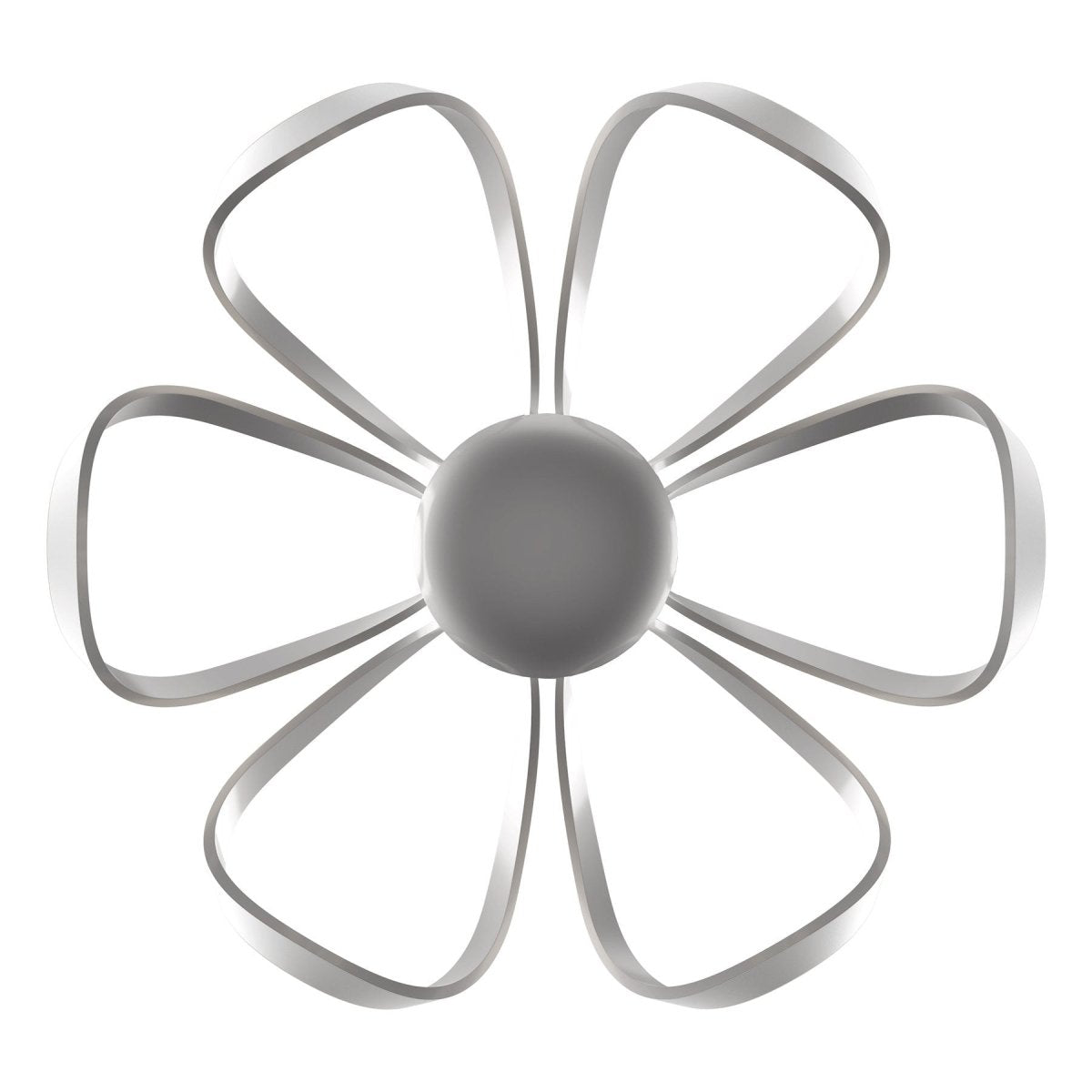 6-Light 30" Wide Modern/Contemporary Cage LED Chandelier Ceiling Light, 70W, 3000K, 3500LM, Adjustable Height