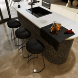 6 X 12 In Classic Pulpis Moca Glossy Pressed Glazed Ceramic