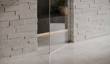 6 X 24 In Bianco Venatino Honed Cubics Marble Panel