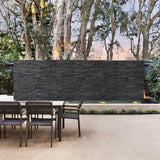 6 X 24 In Carbon Ledger Stone Corner