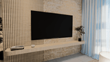 6 X 24 In Impero Reale Split Face Marble Panel
