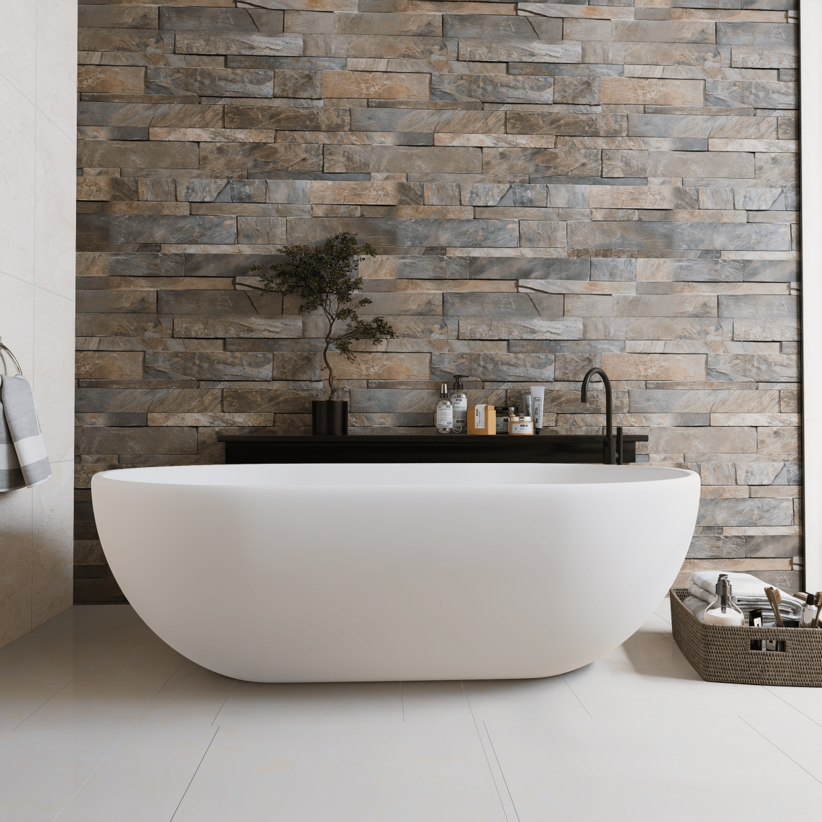 6 X 24 In Indian Coast Ledger Stone
