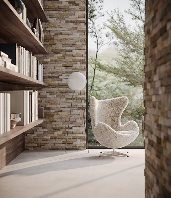 6 X 24 In Ledger Stone Beachwalk Split Face Quartzite Tile