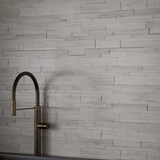 6 X 24 In Strada Mist Split Face Limestone Panel