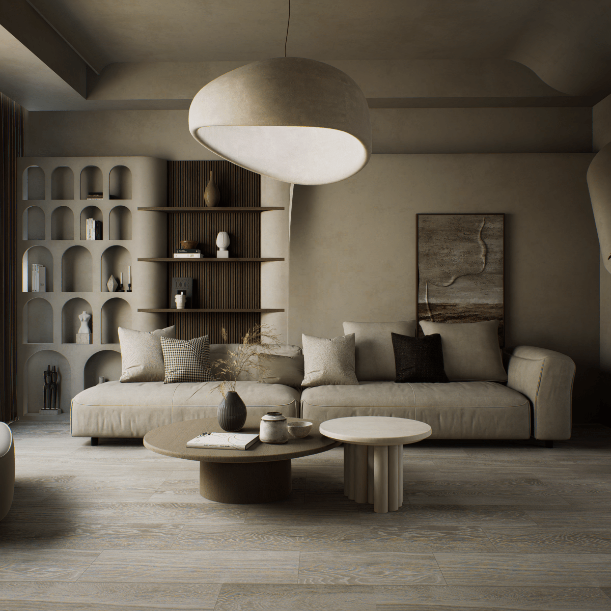 6 x 36 in. Aspen Beachcomber Matte Rectified Glazed Porcelain Tile