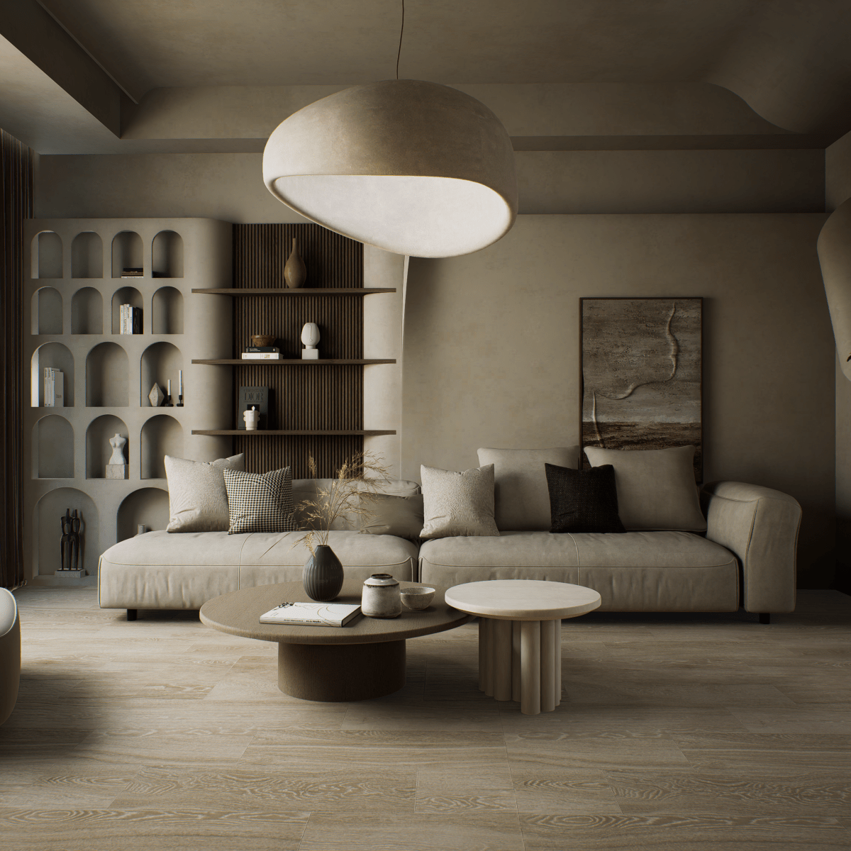 6 X 36 In Aspen Paper Birch Matte Rectified Glazed Porcelain Tile