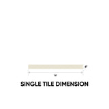 6 x 76 in. Marmiline Ivory Polished Engineered Stone Sill