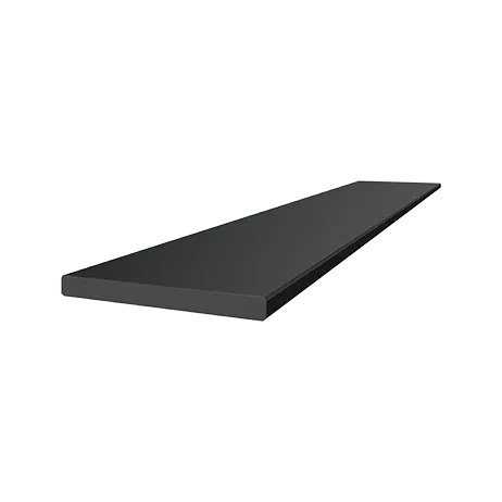 6 x 76 in Marmiline Midnight Polished Engineered Stone Sill (3.12 sq. ft./Case & 1 PC/Case)