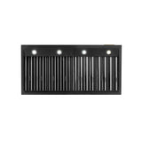 KUCHT 48 in. Professional Wall Mounted Range Hood 900CFM in Titanium Stainless Steel