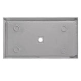 60 in. L x 36 in. W Single Threshold Alcove Shower Pan  in White