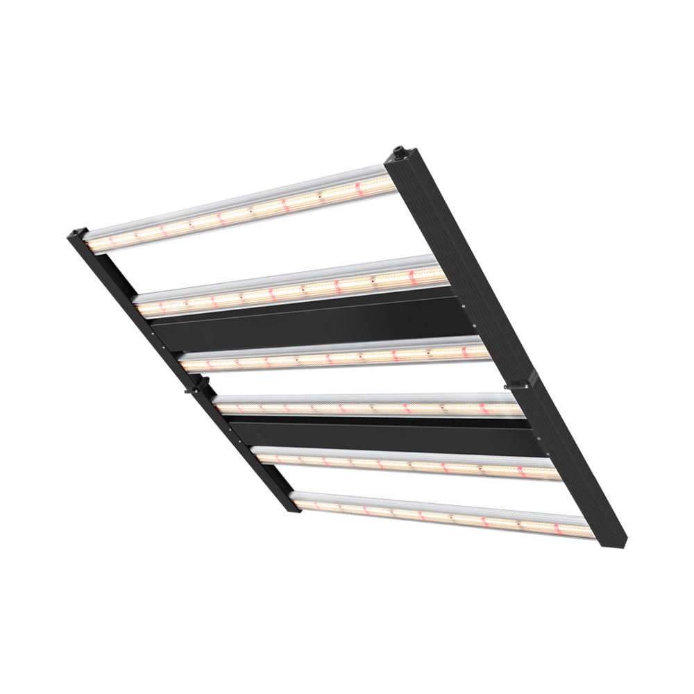 720W Full Spectrum Grow Lamps, 6 Bars, 2.7 μmol/j, Dimmable,  Smart Control System LED Grow Light With Optic Lens