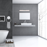 Bathroom Light Fixtures, Wall Mount, 24 inch/36 inch/48 inch, ETL Listed, Dimmable, Waterproof  Vanity Lighting, Rectangle Shape