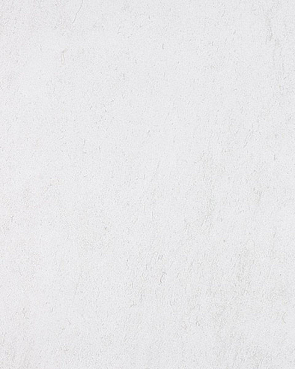 8 X 10 In Cinq White Matte Pressed Glazed Ceramic