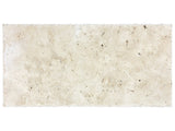 8 X 16 In Ivory Brushed & Chiseled Travertine