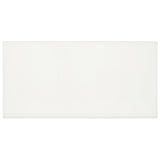 8 X 16 In Soho Canvas White Light Colors Glossy Pressed Glazed Ceramic