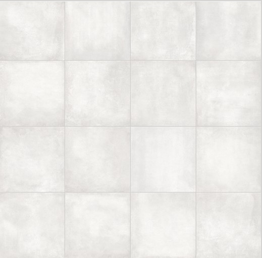 8 X 8 In Form Ivory Matte Pressed Glazed Porcelain