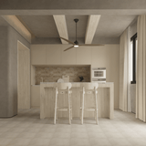 8 X 8 In Form Sand Matte Pressed Glazed Porcelain
