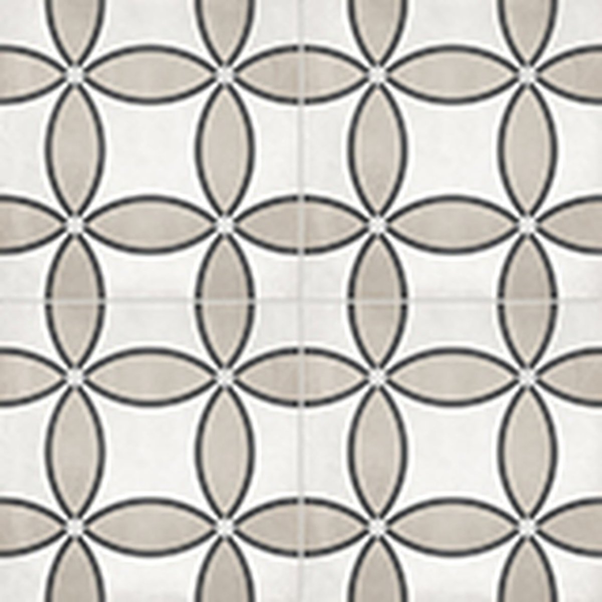 8 X 8 In Form Sand Zenith Matte Pressed Glazed Porcelain Tile