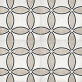 8 X 8 In Form Sand Zenith Matte Pressed Glazed Porcelain Tile
