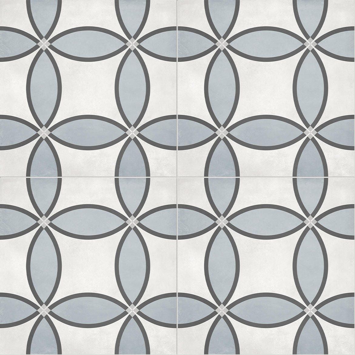 8 X 8 In Form Tide Zenith Matte Pressed Glazed Porcelain