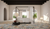 8 X 8 In Marrakesh Color Mix Matte Pressed Glazed Porcelain
