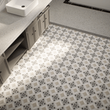8 X 8 In Northstar Form Sand Matte Pressed Glazed Porcelain