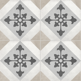 8 X 8 In Northstar Form Sand Matte Pressed Glazed Porcelain