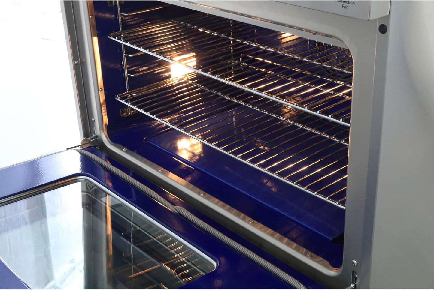 KUCHT Professional 36 in. 5.2 cu. ft. Propane Gas Range with Sealed Burners and Convection Oven in Stainless Steel with Classic Silver Knobs