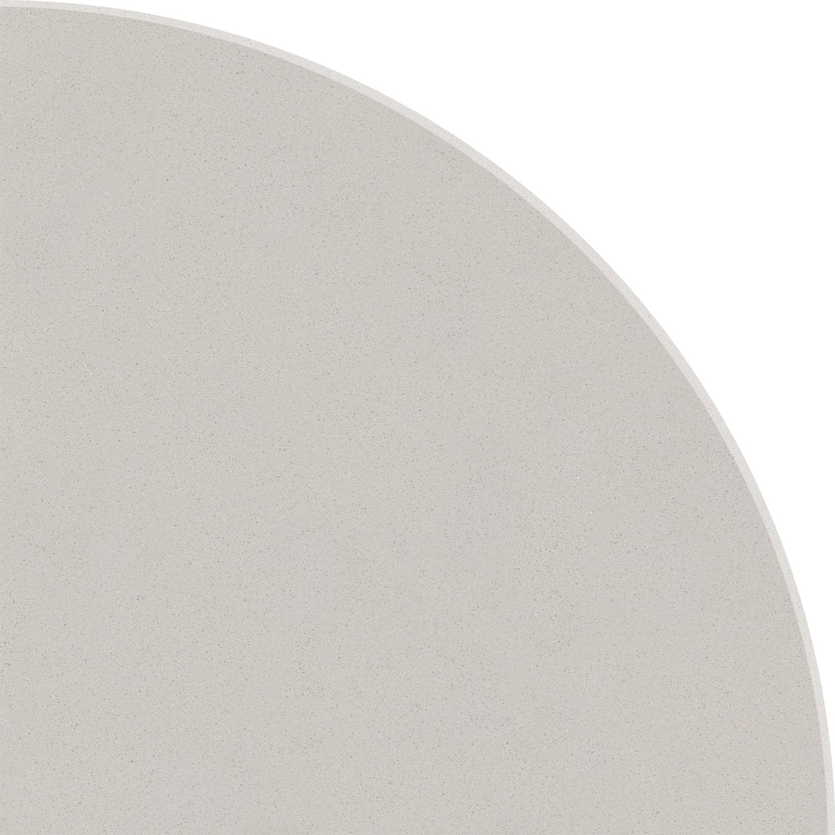 8.9 in. Marmiline Pearl Polished Engineered Stone Corner Shelf