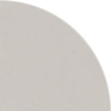 8.9 in. Marmiline Pearl Polished Engineered Stone Corner Shelf