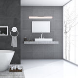 Bathroom Light Fixtures, Wall Mount, 24 inch/36 inch/48 inch, ETL Listed, Dimmable, Waterproof  Vanity Lighting, Rectangle Shape