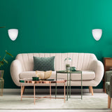 9W LED Indoor Wall Sconce, 5000K (Daylight White), 550LM, Brushed Nickel Wall Mounting Light, Dimmable, Hallway Light Fixtures