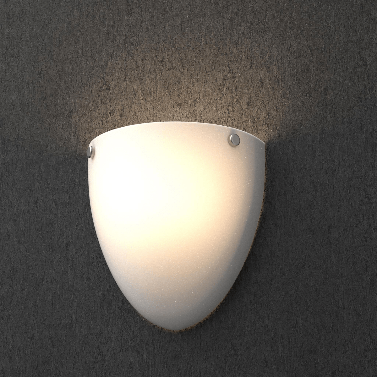 9W LED Indoor Wall Sconce, 5000K (Daylight White), 550LM, Brushed Nickel Wall Mounting Light, Dimmable, Hallway Light Fixtures